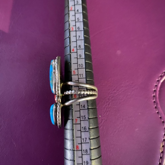 Turquoise / Coral Ring I bought in the 70’s - Picture 4 of 8